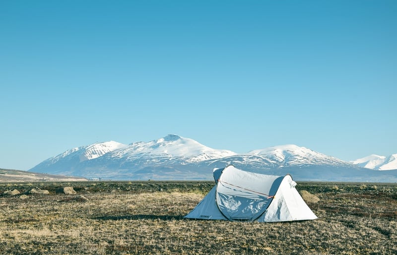 Camping in Nature